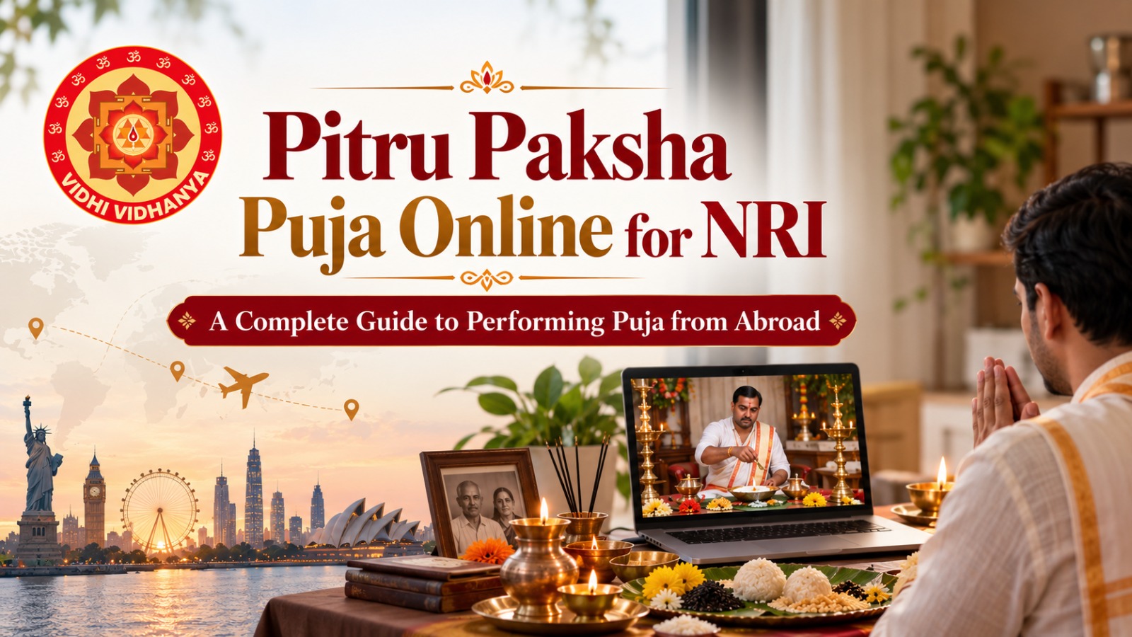 Pitru Paksha Puja Online for NRI